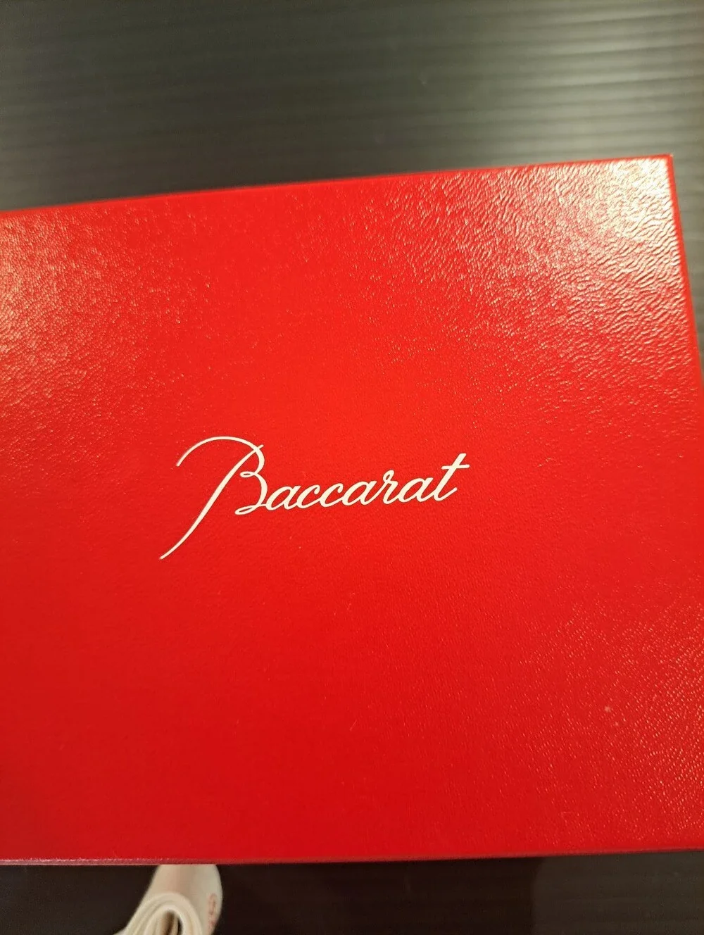 NIB Flawless BACCARAT France LOUXOR TIP TOP Crystal Wine Bottle Stopper